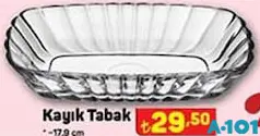 PAŞABAHÇE KAYIK TABAK 17,9 CM PAŞABAHÇE KAYIK TABAK 17,9 CM